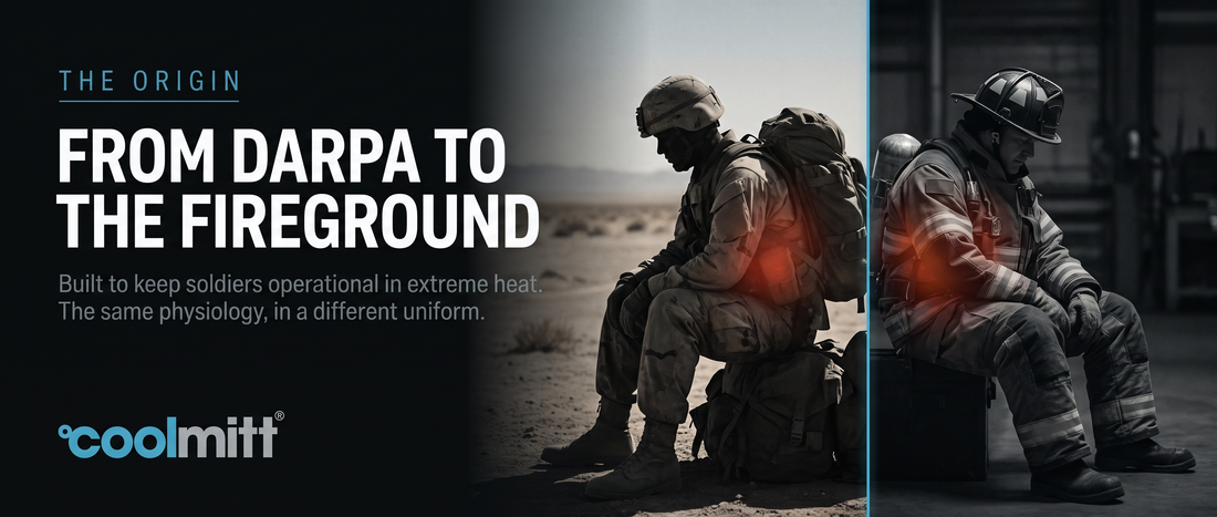 From DARPA to the Fireground: The Military Origin of Palmar Cooling